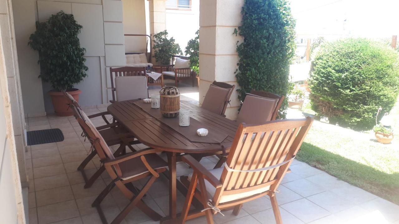 Modern Villa In Chania Perivolia  ภายนอก รูปภาพ