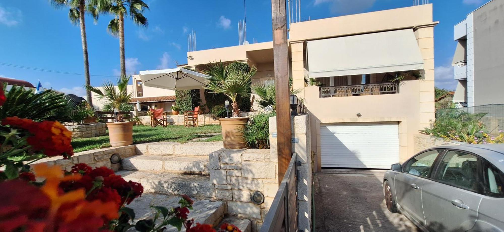 Modern Villa In Chania Perivolia  ภายนอก รูปภาพ