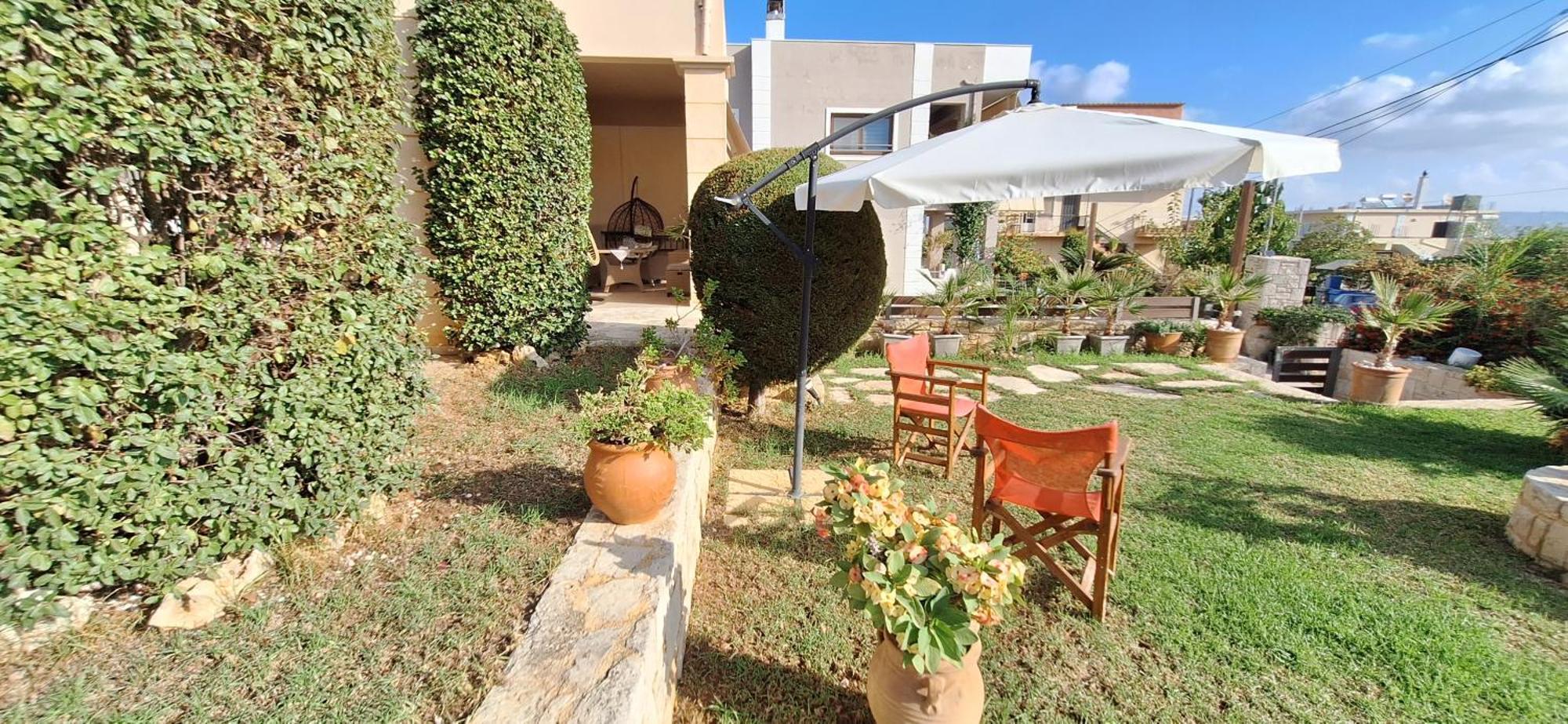 Modern Villa In Chania Perivolia  ภายนอก รูปภาพ