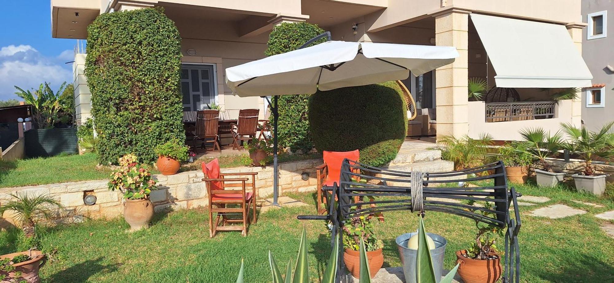 Modern Villa In Chania Perivolia  ภายนอก รูปภาพ
