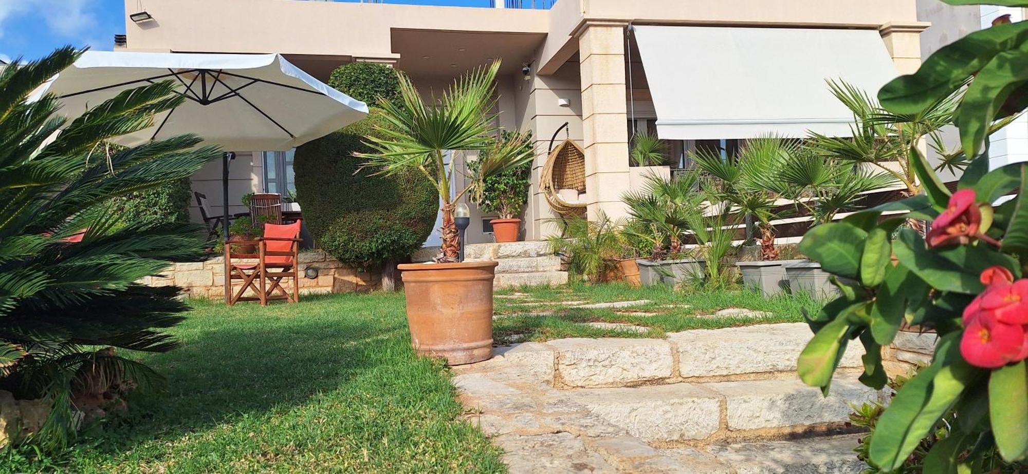 Modern Villa In Chania Perivolia  ภายนอก รูปภาพ