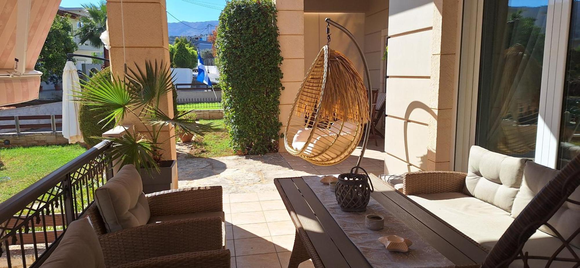 Modern Villa In Chania Perivolia  ภายนอก รูปภาพ