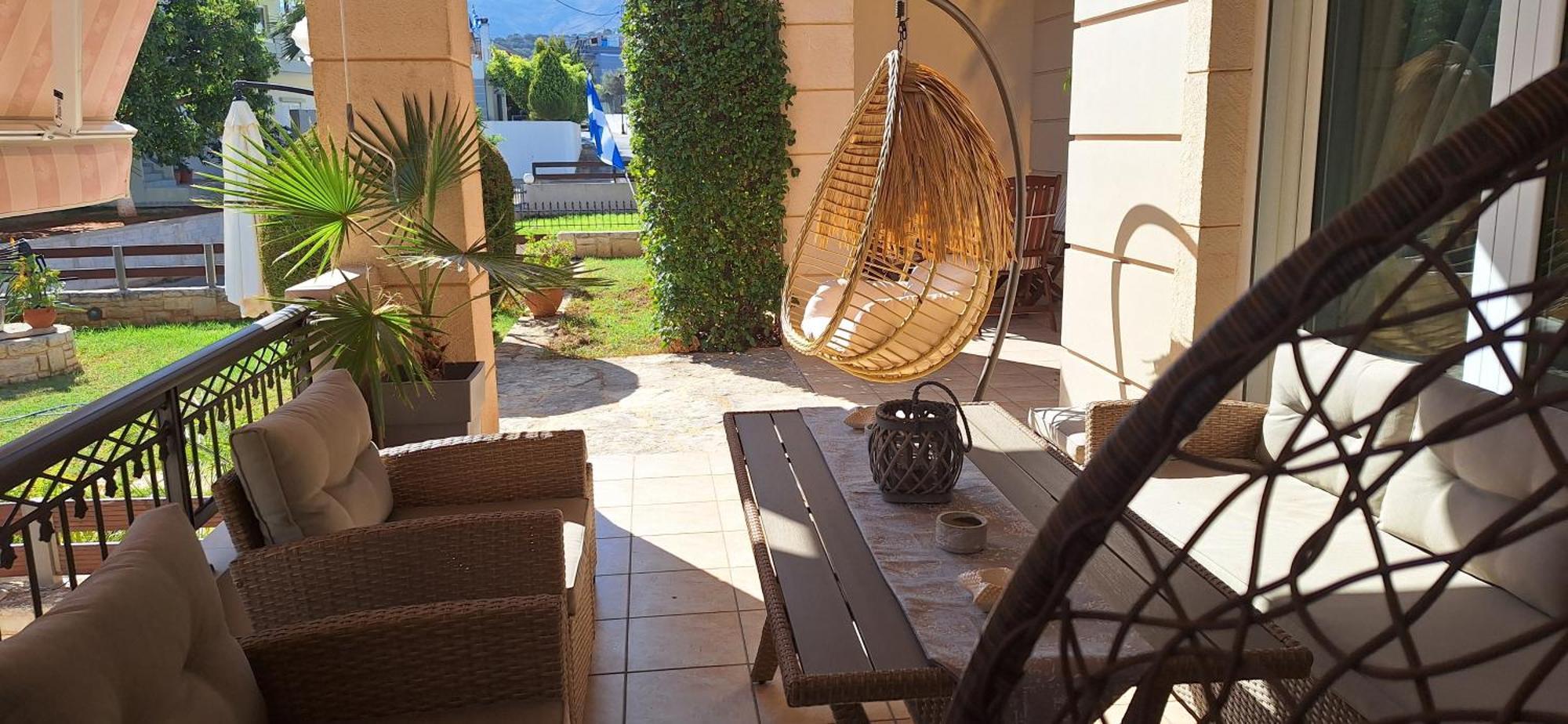 Modern Villa In Chania Perivolia  ภายนอก รูปภาพ