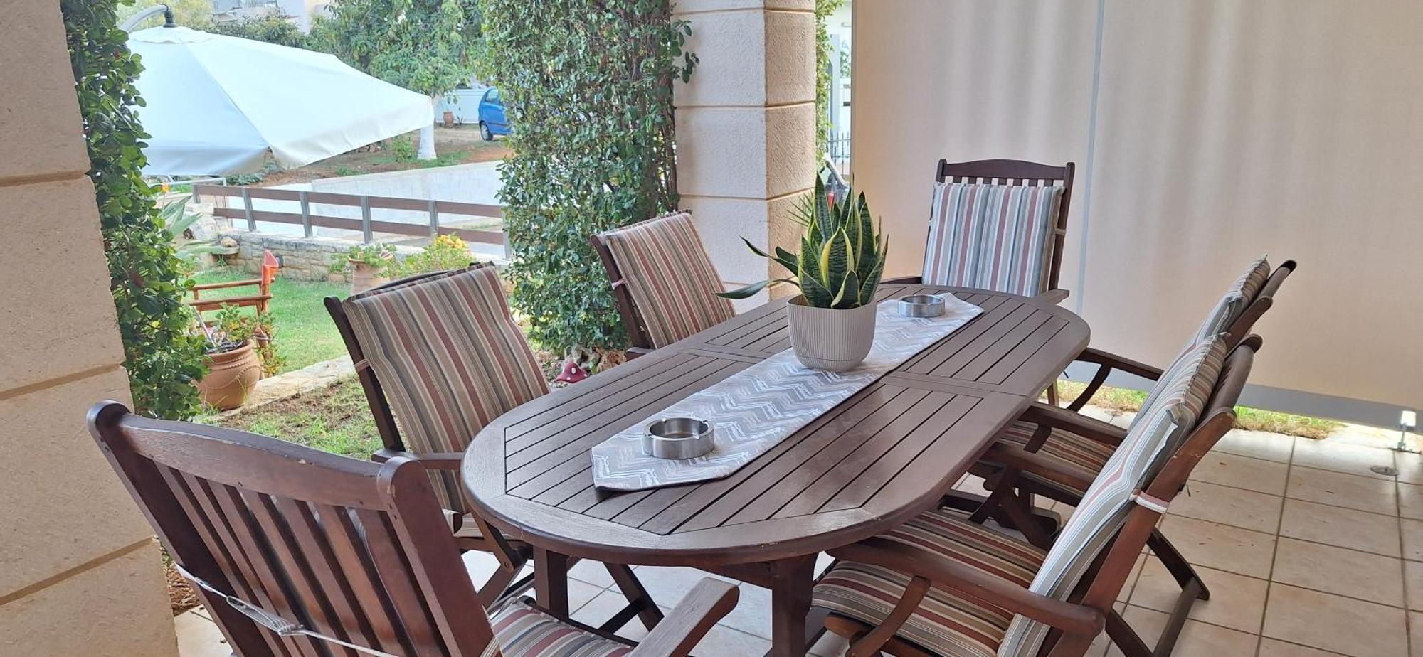 Modern Villa In Chania Perivolia  ภายนอก รูปภาพ