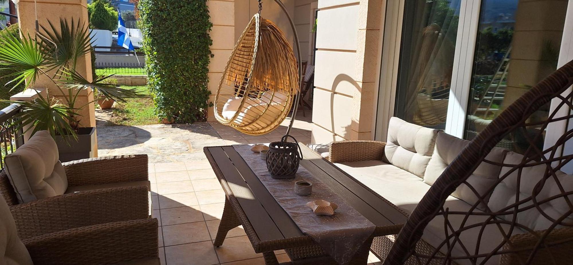 Modern Villa In Chania Perivolia  ภายนอก รูปภาพ
