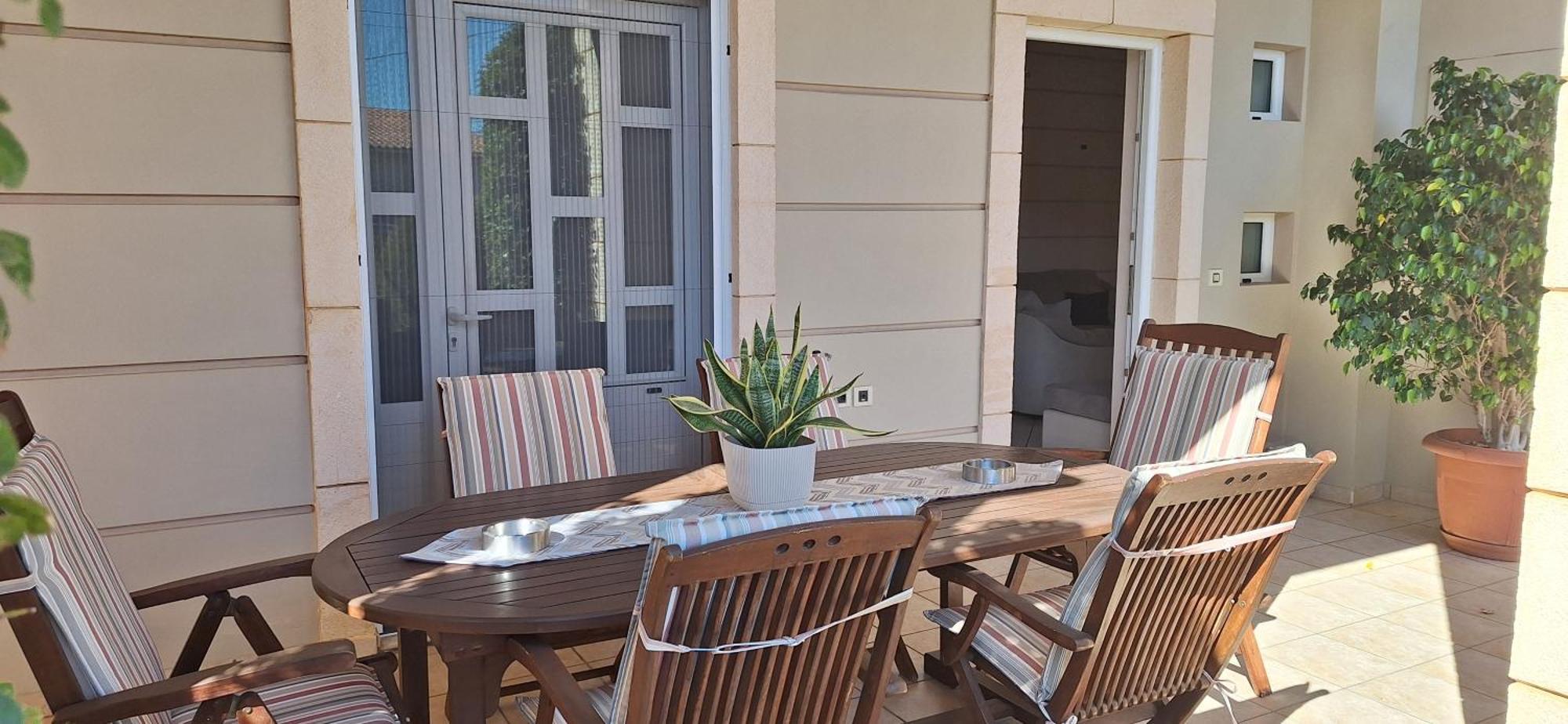 Modern Villa In Chania Perivolia  ภายนอก รูปภาพ